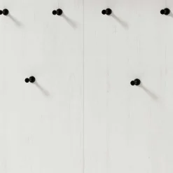 Country Garderoben Set mit Schrank - Nedita (dreiteilig)