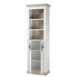 Country Style Badschrank 200 cm hoch - Doules