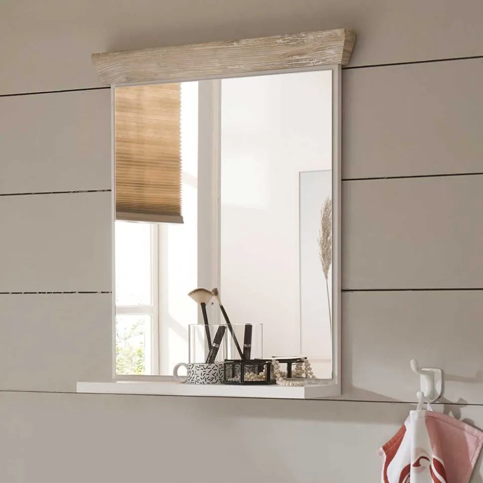 Country Style Badspiegel mit Ablage - Doules