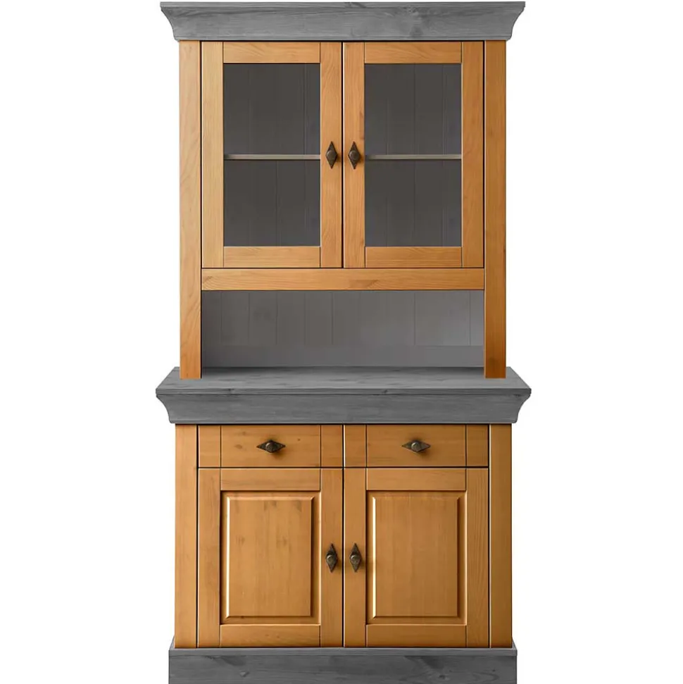 Country Style Buffet in Kiefer Lauge & Grau - Eshelas
