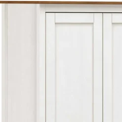 Country Style Kleiderschrank mit 2 Schubladen - Abelkav