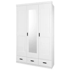 Country Style Schrank in Pinie Weiß - Imtreba I