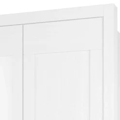 Country Style Schrank in Pinie Weiß - Imtreba I