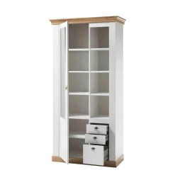 Country Style Vitrinenschrank zweifarbig - Diatara