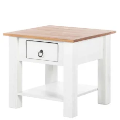 Country Wohnzimmertisch in Weiß & Honigfarben - Xaidon