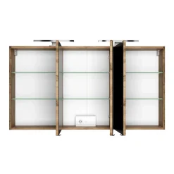 3D Spiegelschrank fürs Bad in Dekor Wildeiche - Athrin