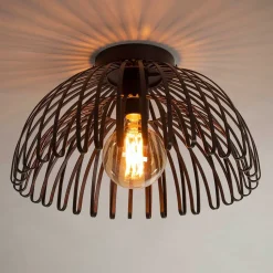 Deckenleuchte mit Drahtschirm - Beqa