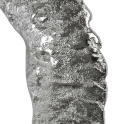 Deko-Objekt aus Metall in Silber - Marus