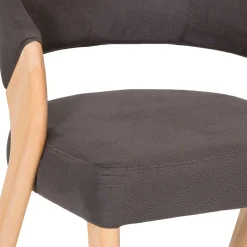 Design Armlehnenstuhl in Dunkelbraun - Croatia