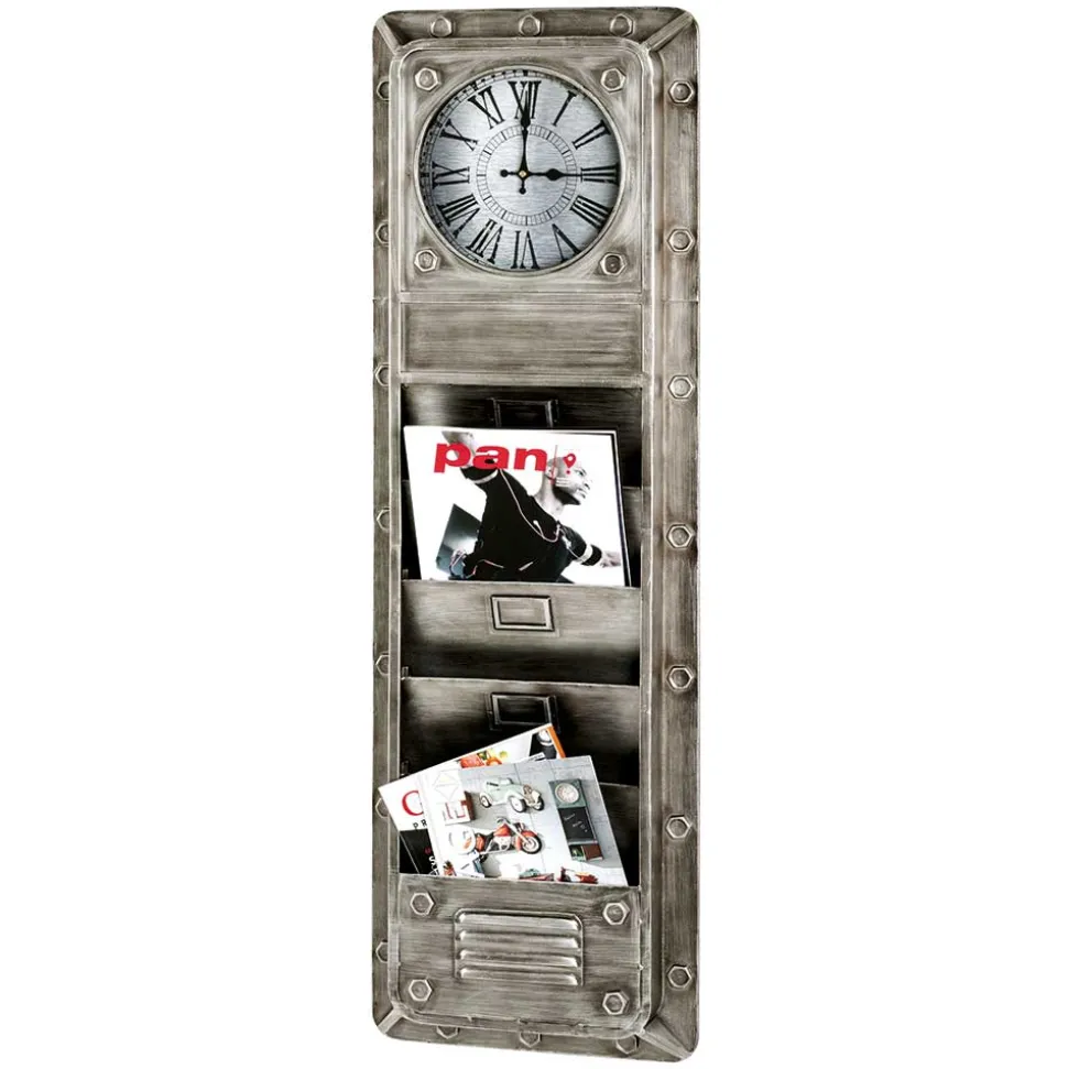 Design Aufbewahrung Memoboard mit Uhr - Jonsan