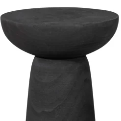 Design Barhocker aus Paulownia Massivholz - Yanus (2er Set)