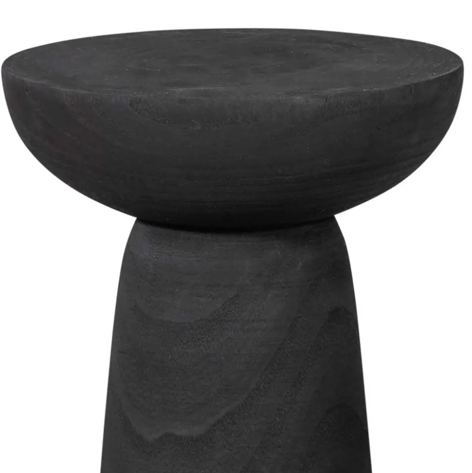 Design Barhocker aus Paulownia Massivholz - Yanus (2er Set)