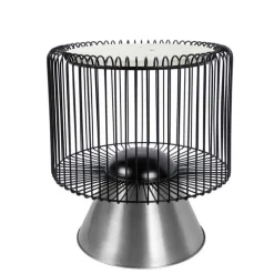 Design Beistelltisch aus Marmor in Weiß - Sumilar