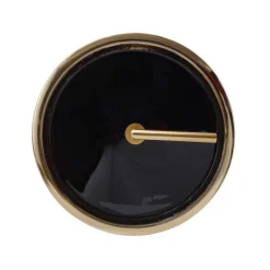 Design Beistelltisch in Schwarz und Gold - Egeass