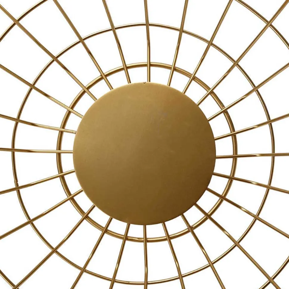 Design Beistelltisch in Schwarz und Gold - Egeass