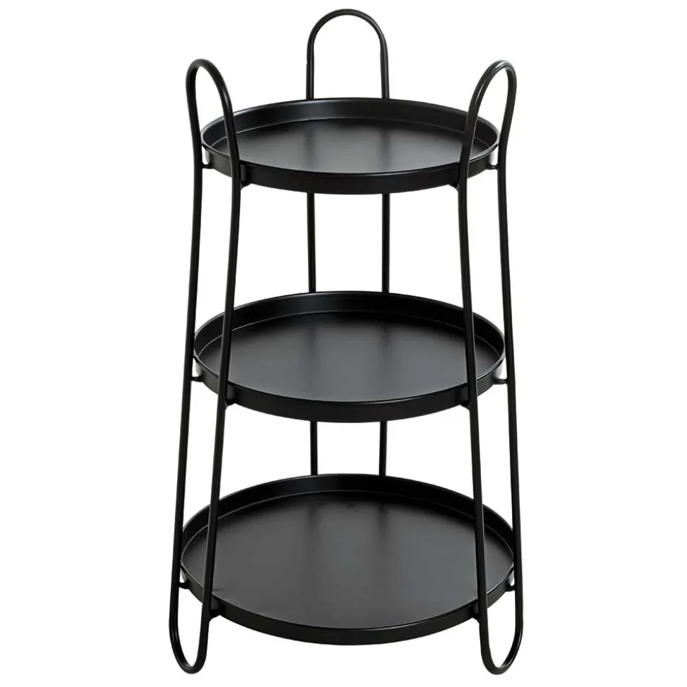 Design Beistelltisch mit drei Böden - Asil