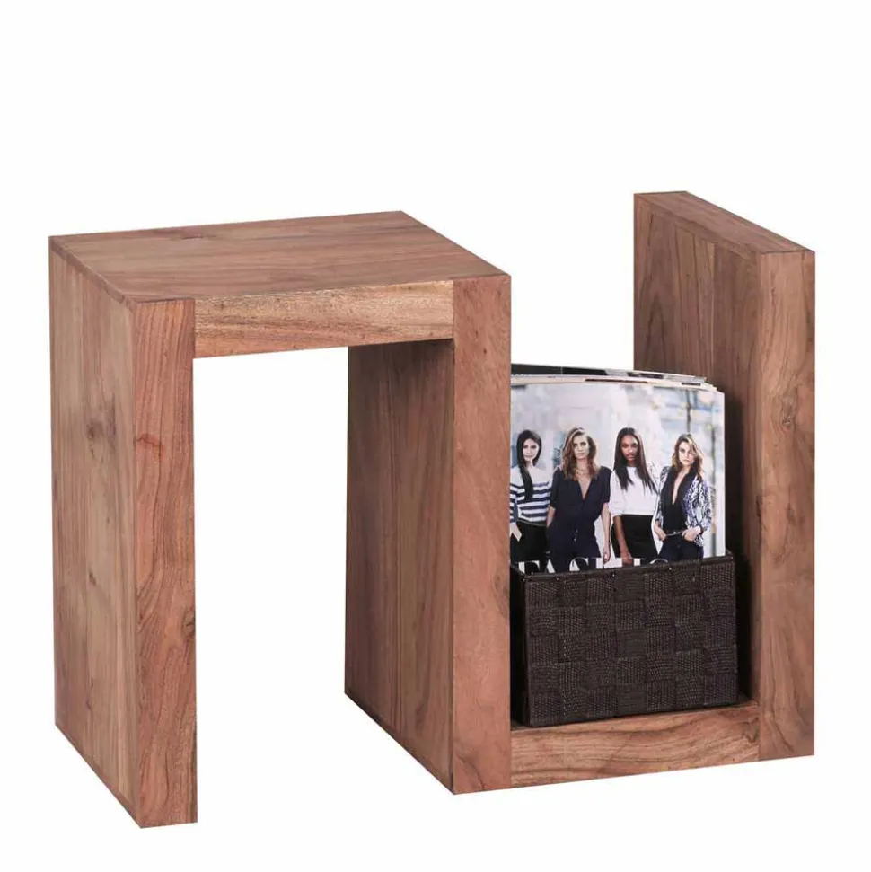 Design Beistelltisch Vislan in S-Form