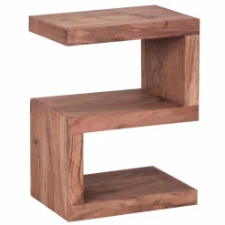 Design Beistelltisch Vislan in S-Form