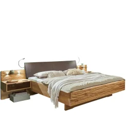 Design Bettanlage mit LED - Ornany (dreiteilig)