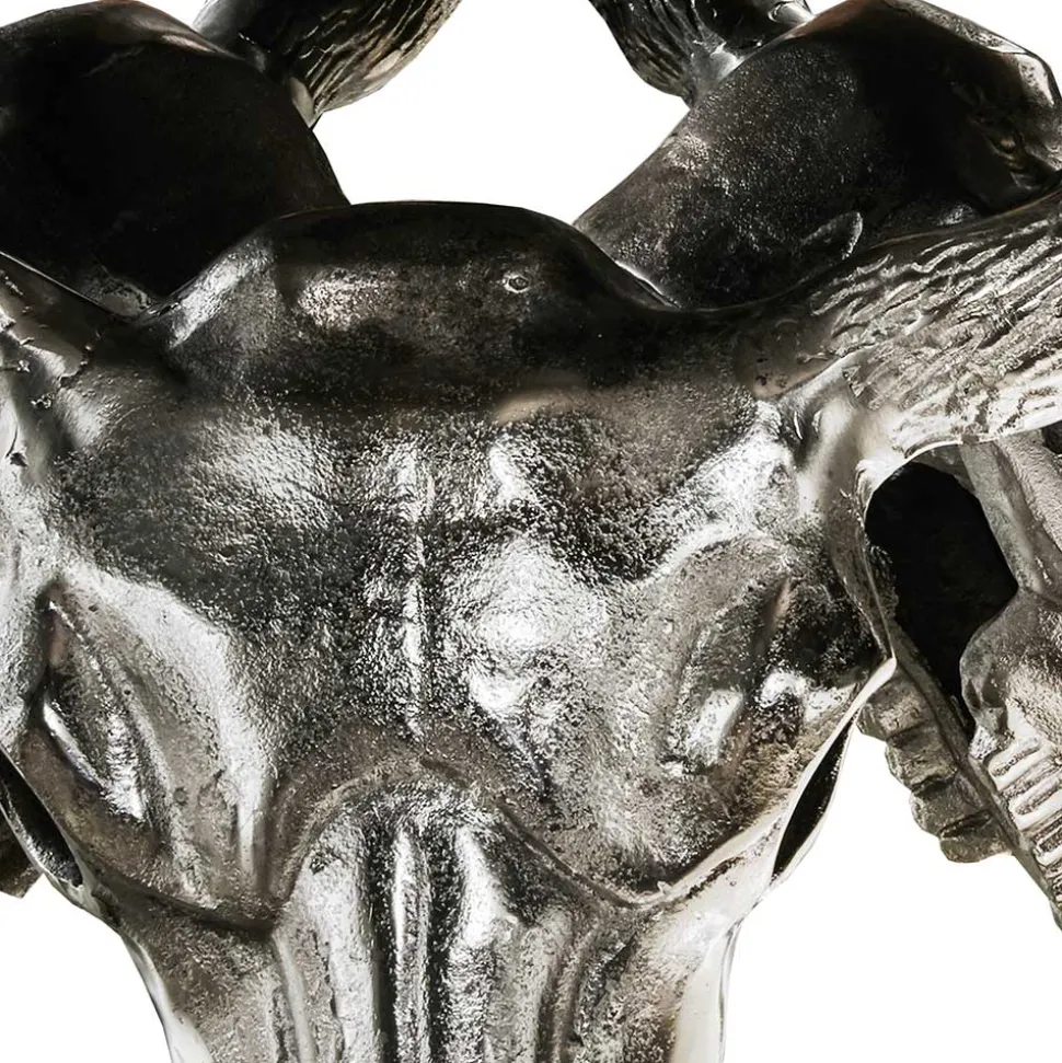 Design Couchtisch mit Büffel Schädel Gestell - Zarinas