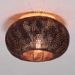 Design Deckenleuchte in Schwarzbraun - Kolage