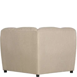 Design Ecksofa ohne Armlehnen in Beige - Madrilena