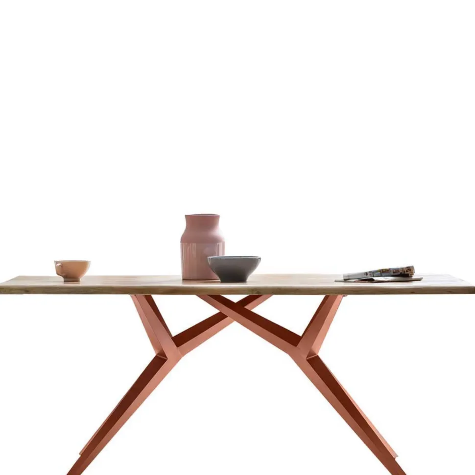 Design Esstisch aus gewachstem Holz Akazie - Prayer