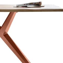 Design Esstisch aus gewachstem Holz Akazie - Prayer