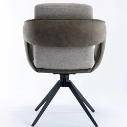 Design Esszimmer Drehstuhl mit Armlehnen - Bailon (2er Set)