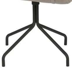 Design Esszimmerstuhl in Taupe Lining gepolstert