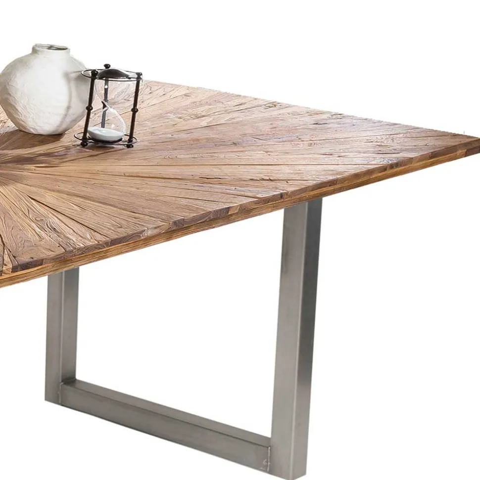 Design Esszimmertisch aus Altholz Teak - Liberty
