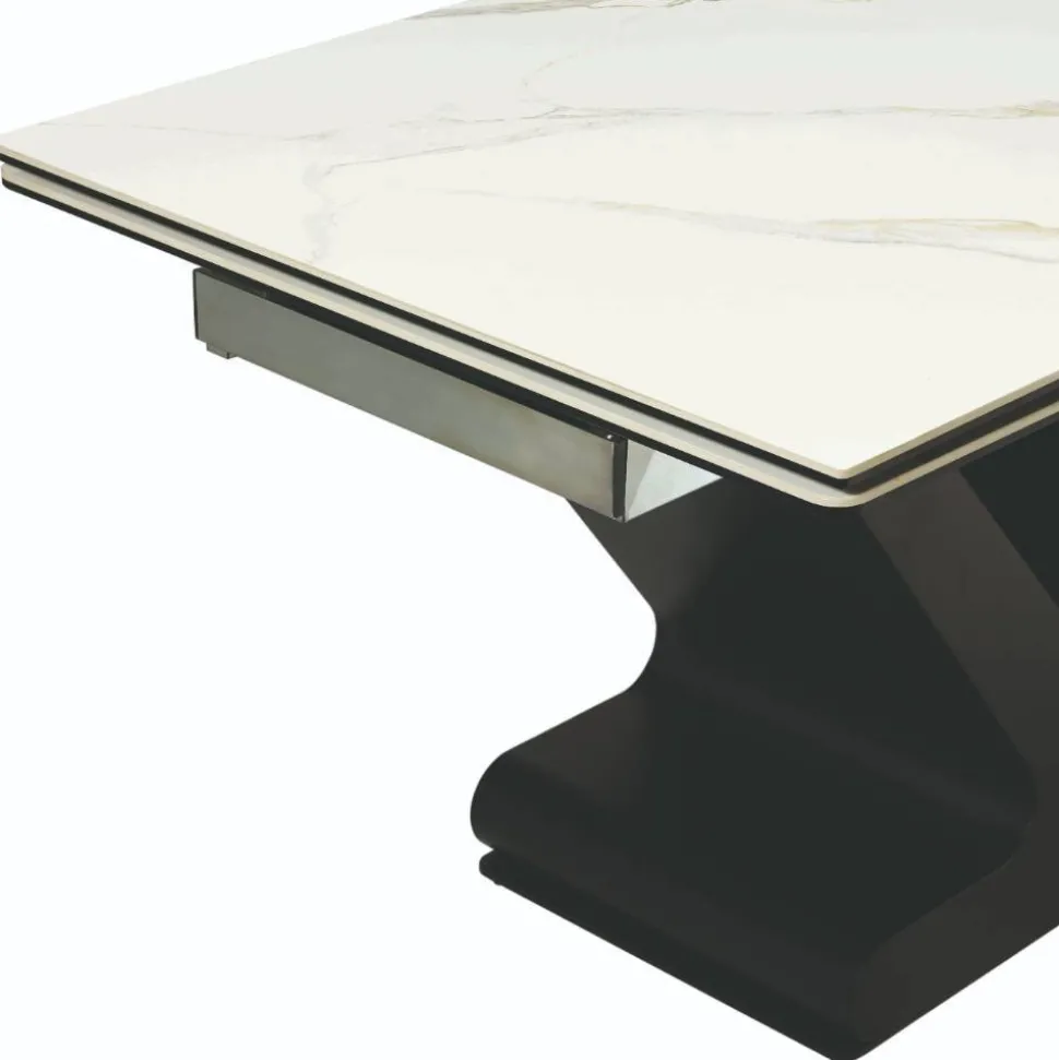 Design Esszimmertisch in Marmoroptik - Yoran