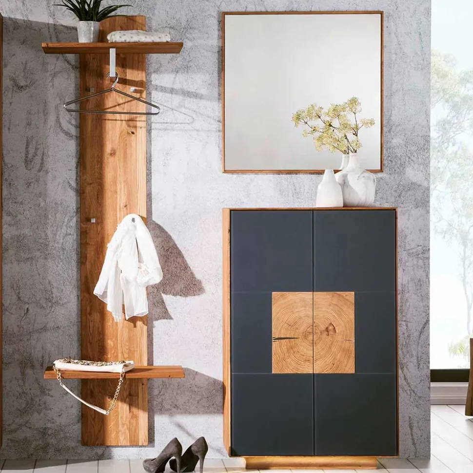 Design Flureinrichtung in Wildeiche - Mandrey I (dreiteilig)