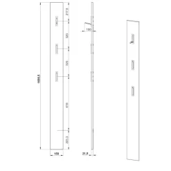 Design Flureinrichtung Set - Flemingo (dreiteilig)