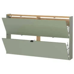 Design Flurmöbel Set in Graugrün - Point (dreiteilig)