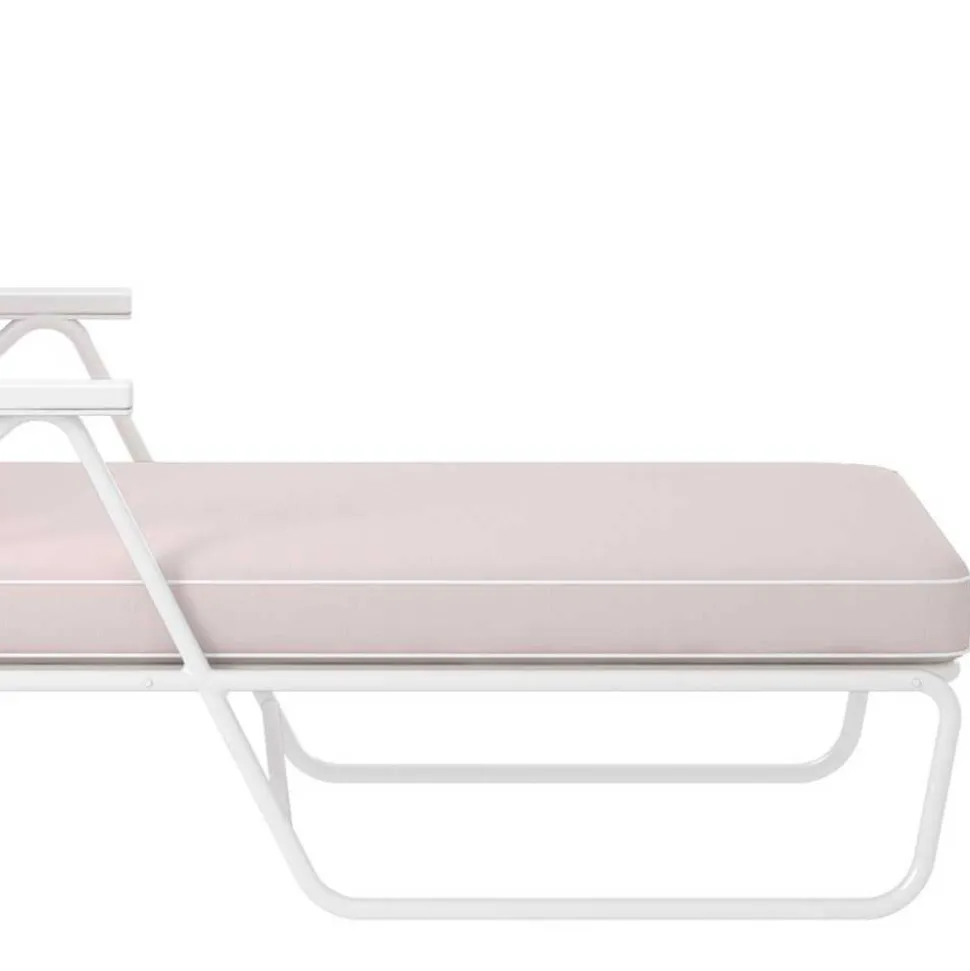 Design Gartenliege in Weiß - Penulata