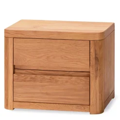 Design Himmelbett in Eiche Natur & Weiß - Risa