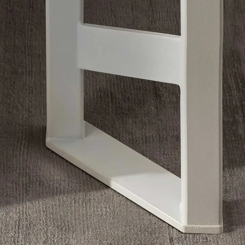 Design Himmelbett in Eiche Natur & Weiß - Risa