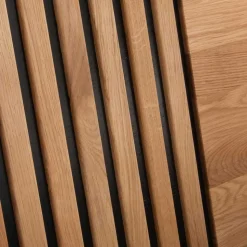 Design Holzbett aus Wildeiche 140x200 - Manarola