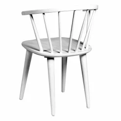 Design Holz-Stuhl in Weiß - Cleveland (2er Set)