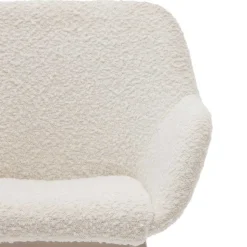 Design Kinderstühle in Weiß Boucle - Betty (2er Set)