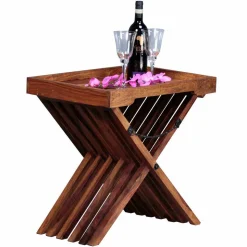 Design Klapptisch Hoslo mit Tablett abnehmbar