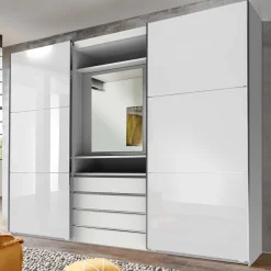 Design Kleiderschrank mit viel Stauraum - Gastruna
