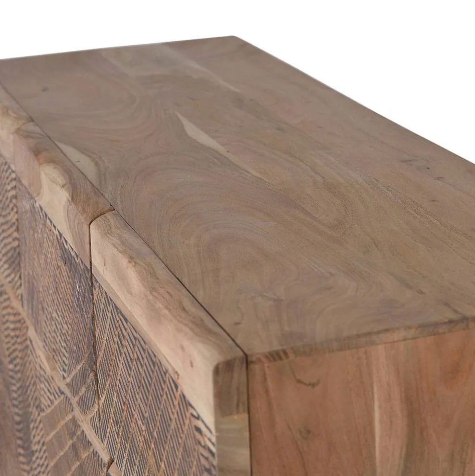 Design Kombi-Kommode aus Massivholz - Merlan