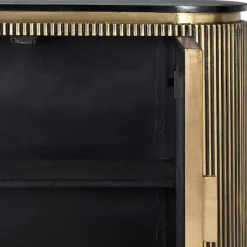 Design Kombi-Kommode mit Marmorplatte - Hayato