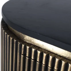 Design Kombi-Kommode mit Marmorplatte - Hayato