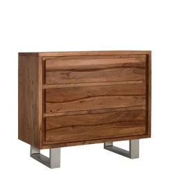 Design Kommode aus Akazienholz - Banjee