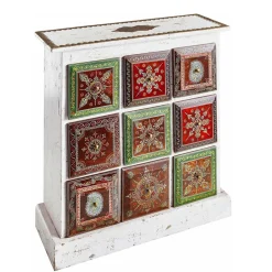 Design Kommode mit 9 Schubladen - Couras