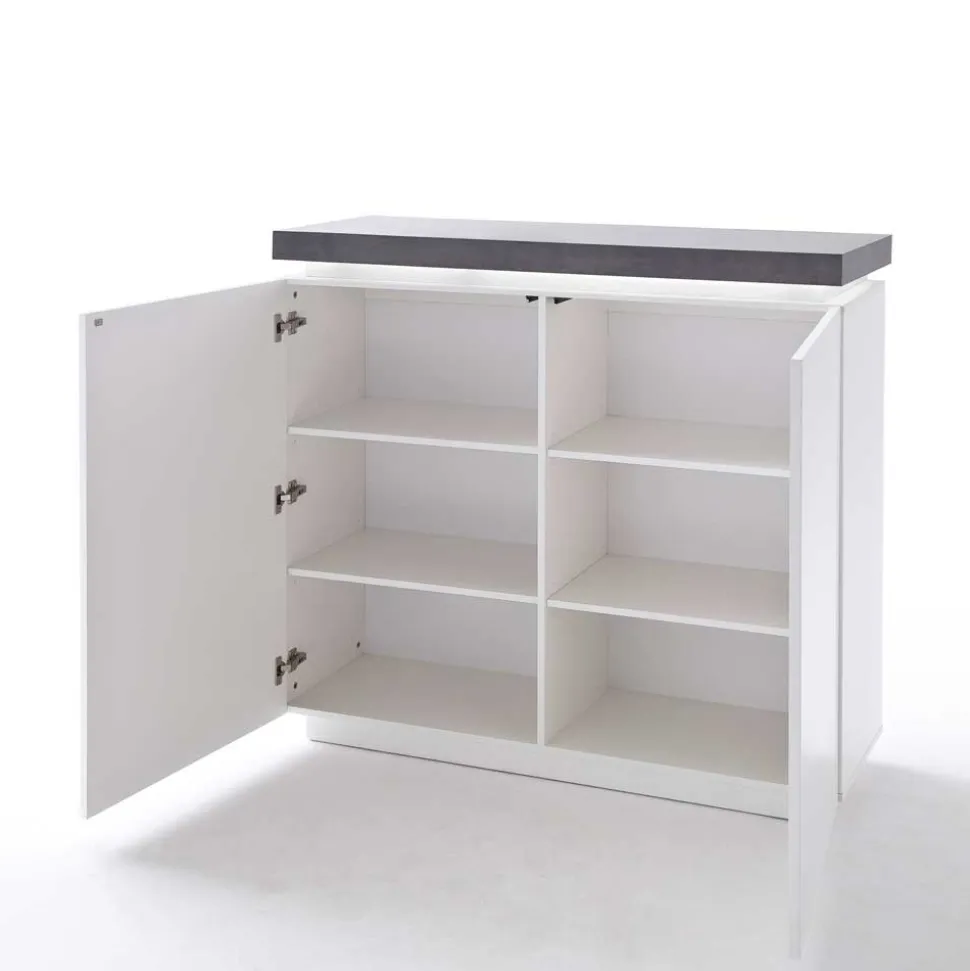 Design Kommode Rebelvo mit dimmbarer LED Beleuchtung
