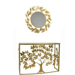 Design Konsolentisch mit Baum Motiv - Pastolora